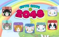 Cute Cats 2048 Merge Puzzle