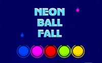 Neon Fall Ball - Color Match Arcade Game