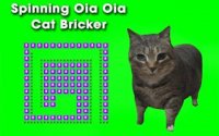 Spinning Oia Oia Cat Bricker - Arcade Brick Breaker Game