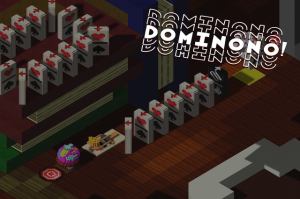 Domino Chain Reaction Sandbox Puzzle