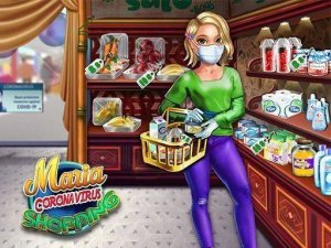 Maria Coronavirus Shopping Online Game - Educational Game