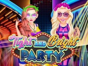 Tight And Bright Party Dress Up Game - Fashion Game