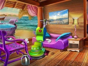 Beach House Cleaning Game - Simulation Game