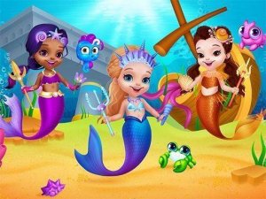 Little Mermaids Dress Up Online Dress Up Game