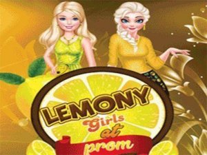 Lemony Girls At Prom Dress Up Game - Fashion Game
