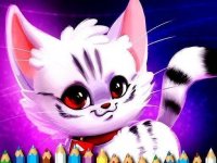 Kitten Coloring Art Game