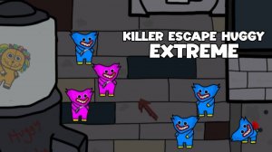 Killer Escape Huggy Extreme: Maze Hunter Game - Puzzle Adventure
