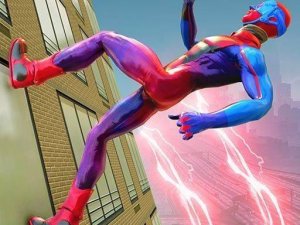 Light Speed Superhero Rescue Mission Online Arcade Game