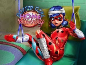 Dotted Girl Home Recovery Game: Caring Simulation