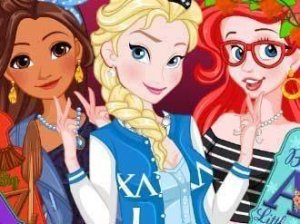 Princess Sorority Rush Online Dress Up Game