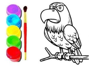 Eagle Coloring Book Online Coloring Game