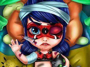 Baby Ladybug Injured - Caring Game Kids Game