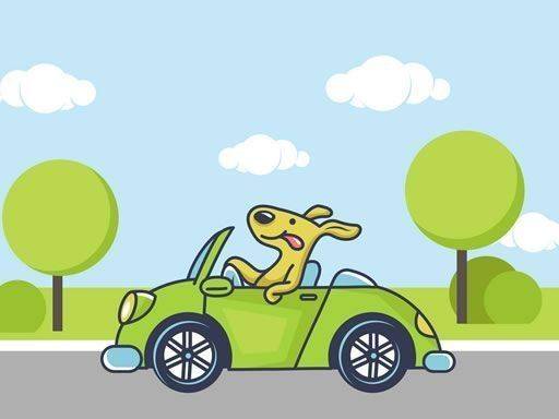 Animal Coloring and Vehicle Game