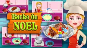 Kids Baking Game: Buche De Noel