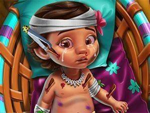 Ocean Baby Injured - Doctor Game Online Kids Game