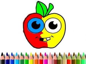 BTS Apple Coloring Book Online Coloring Game