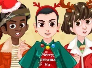 Stranger Things Christmas Party Dress Up Game - Dress Up Game