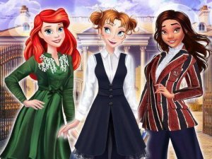 Back to School Princess Preppy Style Dress Up Game