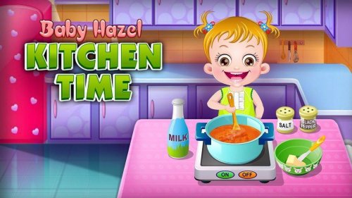 Baby Hazel Kitchen Time