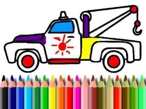 Creative Truck Coloring Art Game