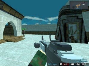 Blocky Shooting Arena 3D Pixel Combat Online Arcade Game