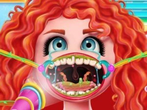 Treating Stuck Fish Bone - Cute Princess Puzzle Game