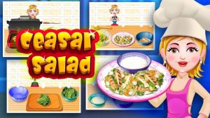Caesar Salad Cooking Game - Cooking Simulation
