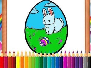 Dying Easter Eggs Online Game - Creative Coloring Game