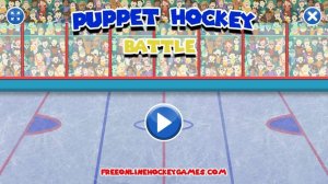 Puppet Hockey Battle Online Arcade Game