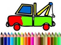 Truck Coloring Art for Kids