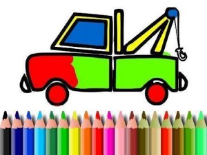 Truck Coloring Fun