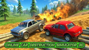 Online Car Destruction Simulator 3D Arcade Game