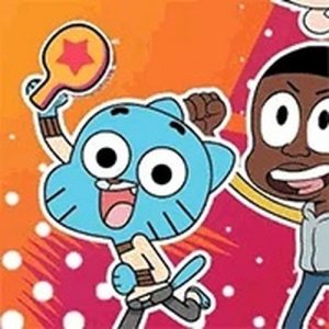 Cartoon Table Tennis Rally