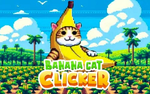 BananaCAT Clicker - Relaxing Cat Tapper Game - Ludoryx free online game