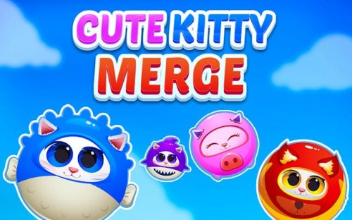 Cute Kitty Merge Puzzle - Ludoryx free online game