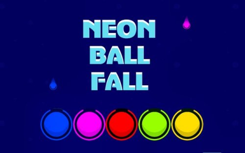 Neon Fall Ball - Color Match Arcade Game - Ludoryx free online game