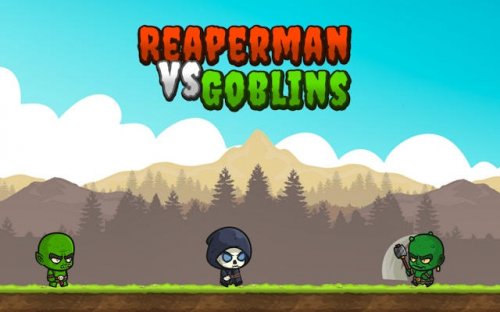 Reaperman vs Goblins - Arcade Action Game - Ludoryx free online game