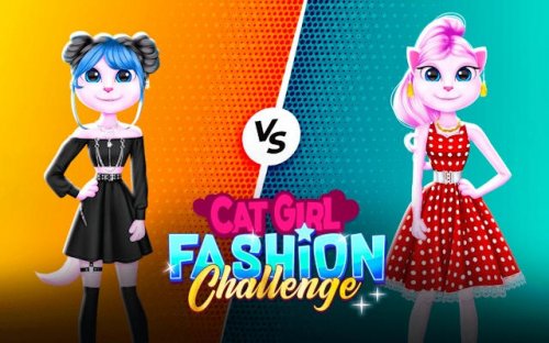Cat Girl Fashion Challenge - Dress Up & Style Game - Ludoryx free online game