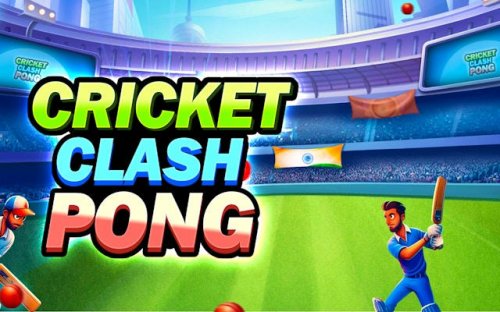 Cricket Clash Pong Game - Ludoryx free online game