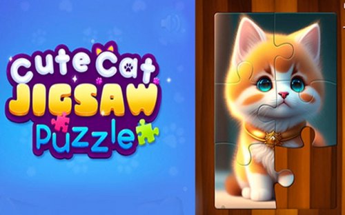 Cute Cat Jigsaw Puzzle Game - Ludoryx free online game