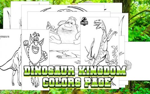 Dinosaur Kingdom Coloring Pages Game - Ludoryx free online game