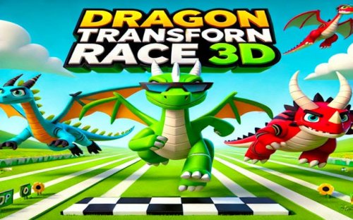 Dragon Transform Race 3D - Dragon Racing Game - Ludoryx free online game