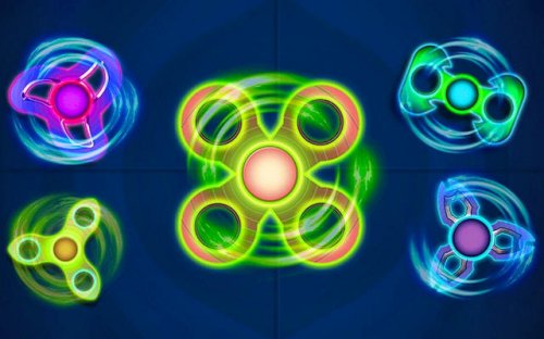 Fidget Spinner: Hand Spinner & Merge Game - Ludoryx free online game