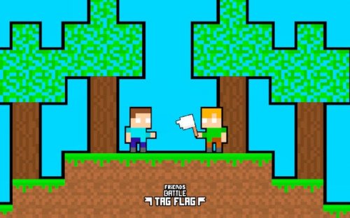 Friends Battle Tag Flag - Reverse Capture Game - Ludoryx free online game