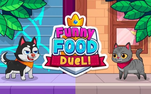 Funny Food Duel - Pet Battle Game - Ludoryx free online game