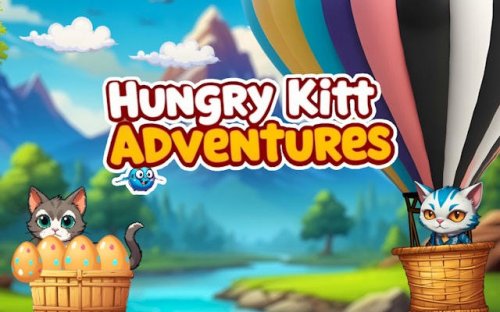 Hungry Kitty Adventures: Egg Toss Challenge - Ludoryx free online game