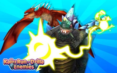 Kaiju Run: Dzilla Enemies - Monster Runner - Ludoryx free online game