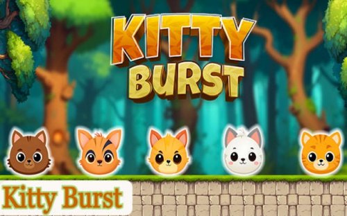 Kitty Burst Puzzle Game - Ludoryx free online game
