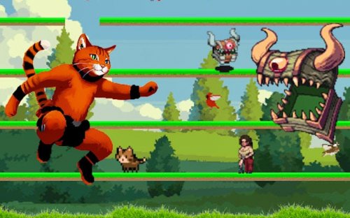 Parkour Cat - Free Online Cat Adventure Game - Ludoryx free online game