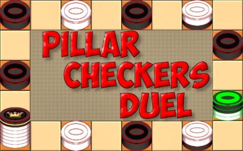 Pillar Checkers Duel - Tower Strategy Game